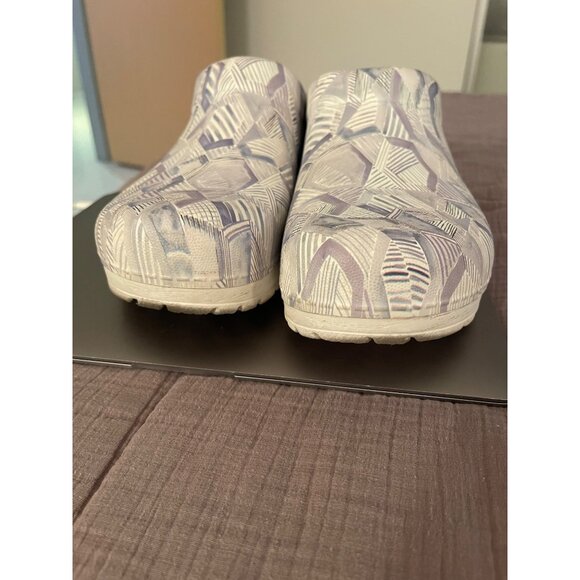 Dansko Kane Womens Clogs Shoes Size 41 Gray Slip On Molded - Picture 7 of 9